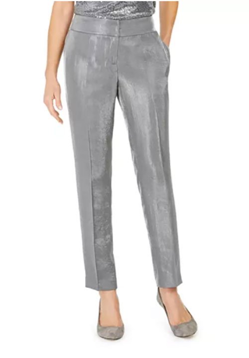 Kasper Slim Straight-Leg Trousers, $89