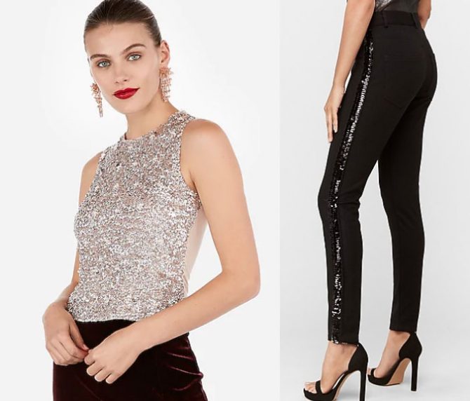 sequin pants and sequin top fountainof30