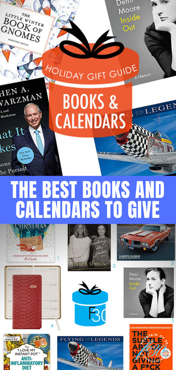 books and calendars gifts fountainof30