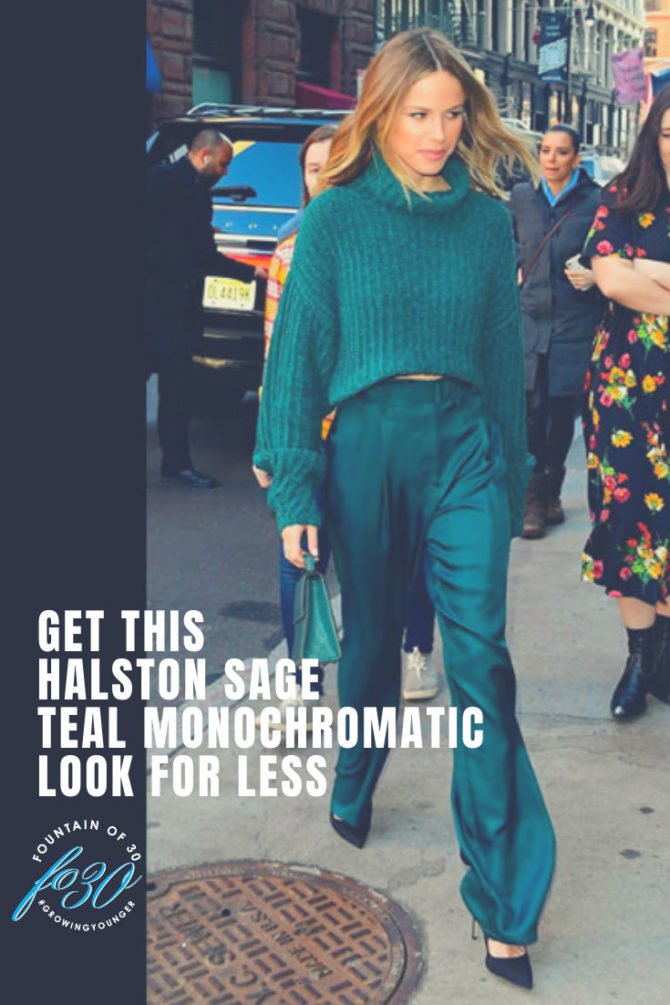 halston sage teal look for less fountainof30