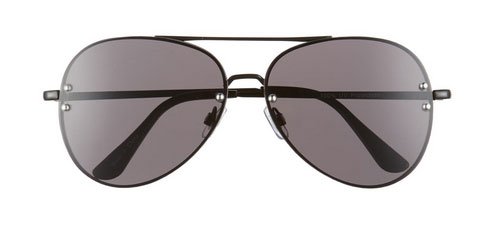 Juliette Binoche front row look Aviator Sunglasses fountain of30