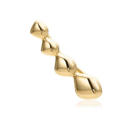 cate blanchette celebrity look gold Single Ear Climber fountainof30