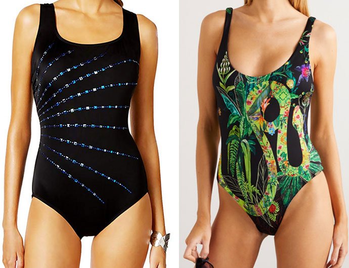 embellished swim suits over 40 trend fountainof30