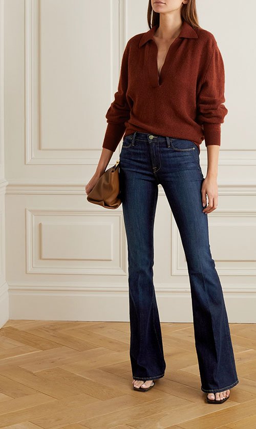 Designer Jeans VON DENIM Straight Leg Flash Branding Smart Cool Pants
