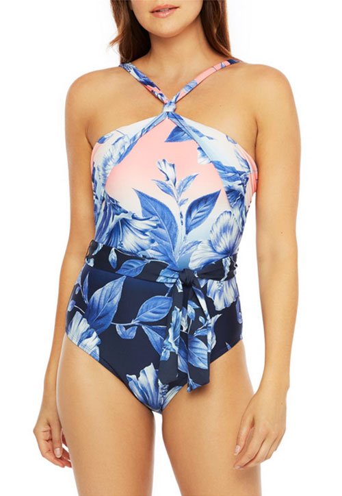 floral swim suit fountainof30