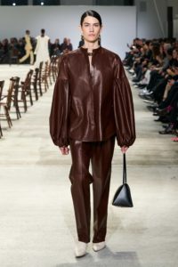 fall fashion trends leather jil sander fall 2020