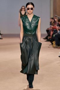 fall fashion trends leather ferragamo 2020