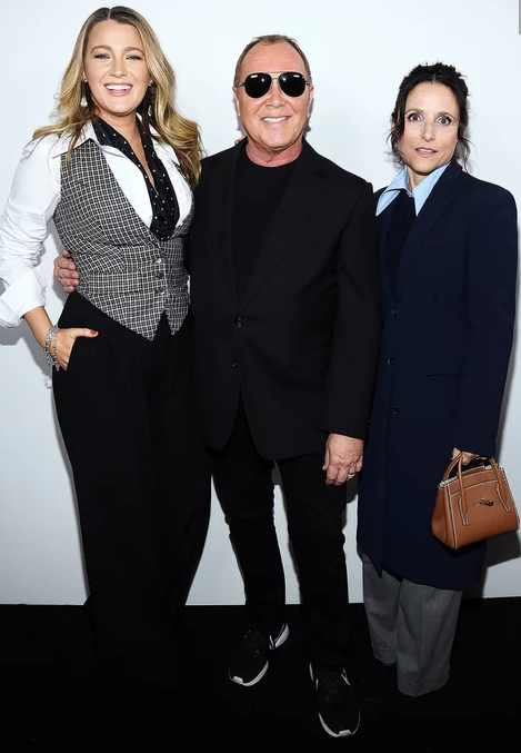 NYFW fall 2020 celebrities Blake Lively, Michael Kors, Julie Louis-Dreyfus