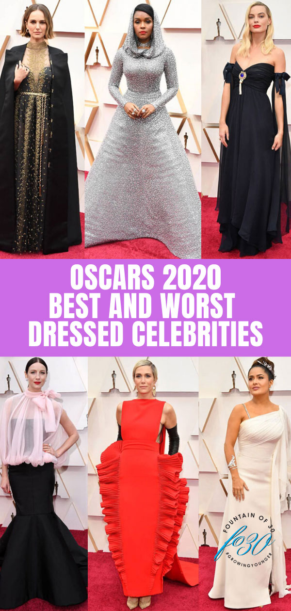 oscars 2020 best and worst dressed fountainof30