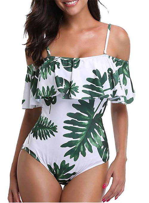 Ruffled Swimsuit trends over 40 fountainof30