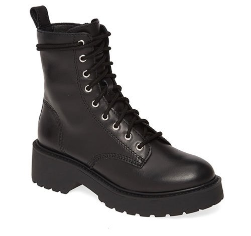 black combat boot fountainof30