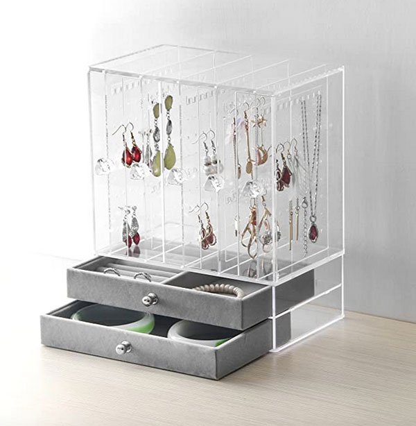 Acrylic Jewelry Organizer fountainof30