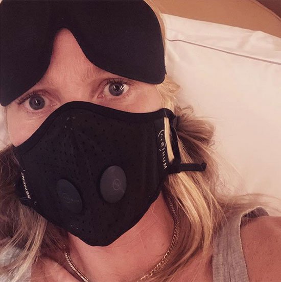 celebrities in face masks Gwyneth Paltrow