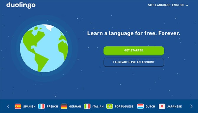 duolingo learn a new language fountainof30