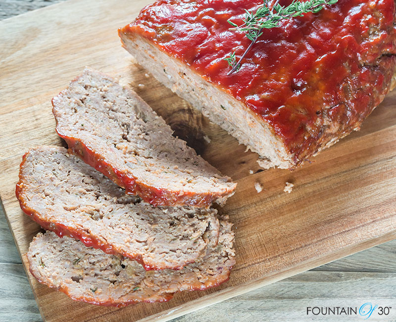 Easy Meatloaf Recipe fountain of 30