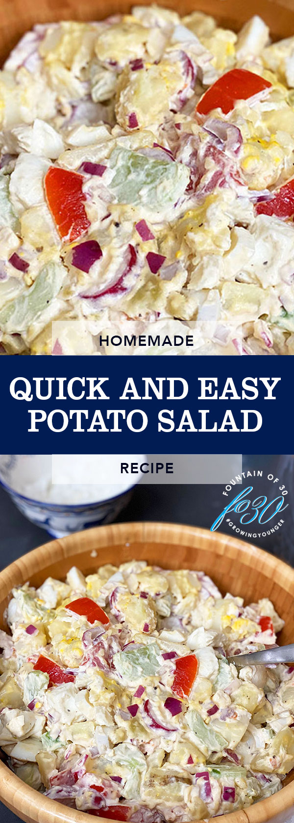 easy potato salad recipe fountainof30