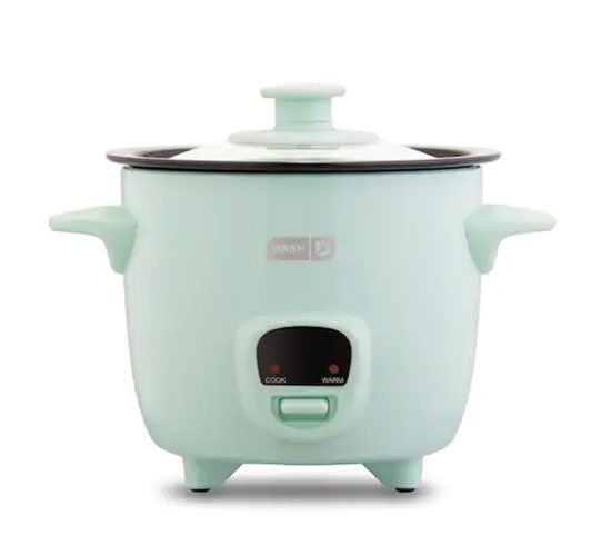 home goods aqua Dash 2-Cup Mini Rice Cooker fountainof30