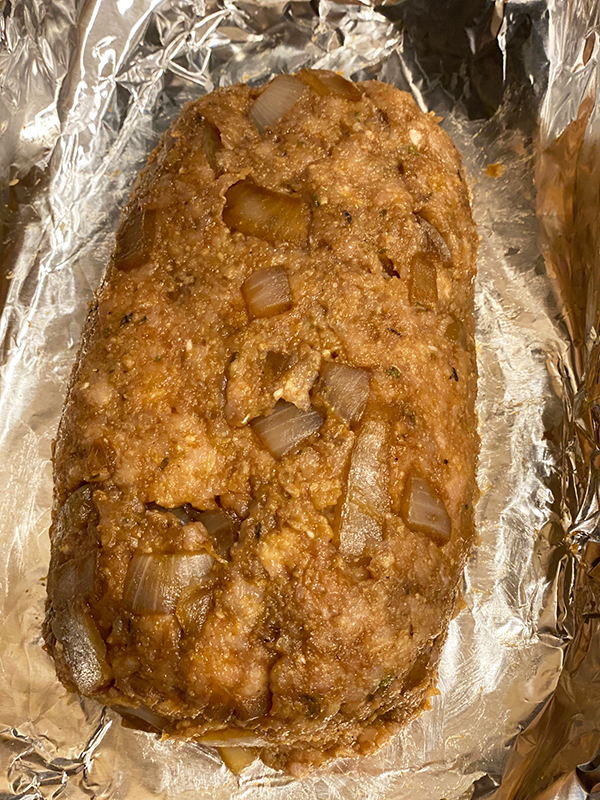 Easy Meatloaf Recipe form into loaf