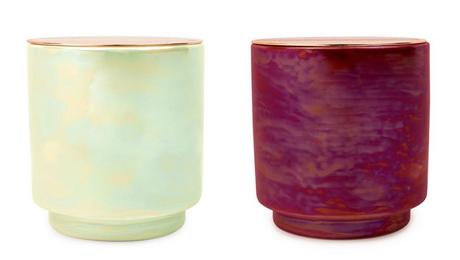 self-care home goods Paddywax Iridescent Ceramic Candles fountainof30