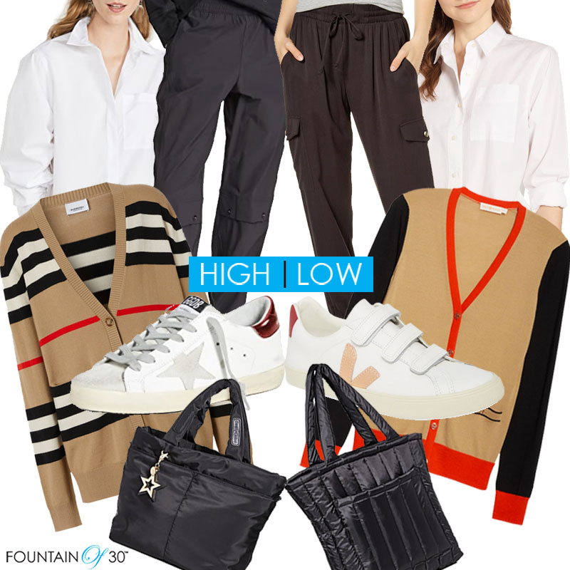 How To Style A Sporty Casual Outfit High Or Low - fountainof30.com