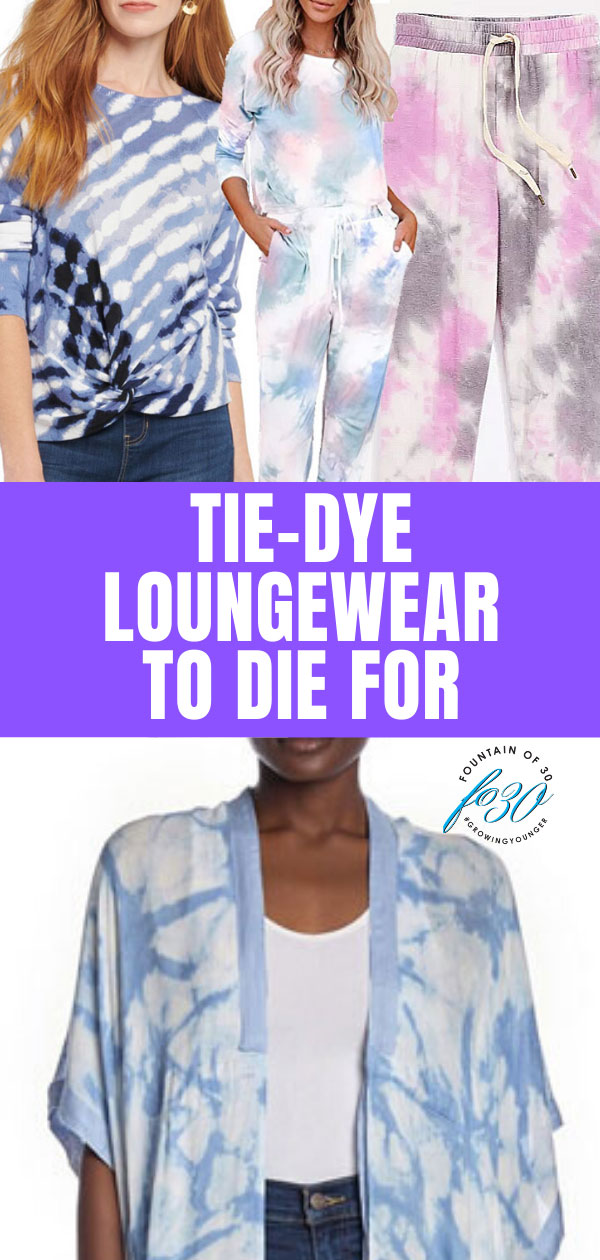 tie-dye loungewear fountainof30