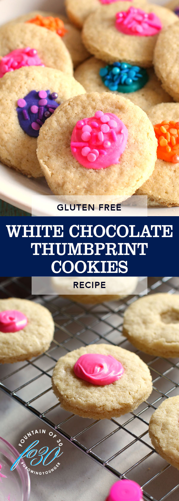 white chocolate thumbprint cookies fountainof30