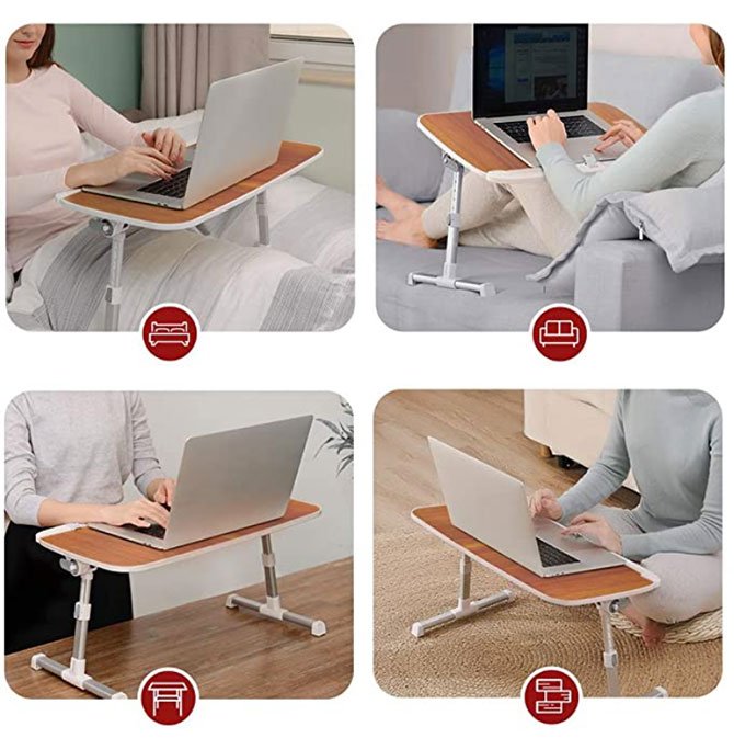 TaoTronics Foldable Lap Desk Laptop Stand laptop table desk tray fountainof30