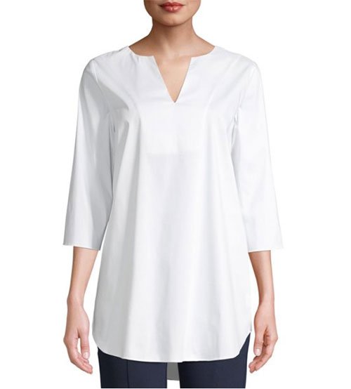 walmart desinger collection white C. Wonder tunic