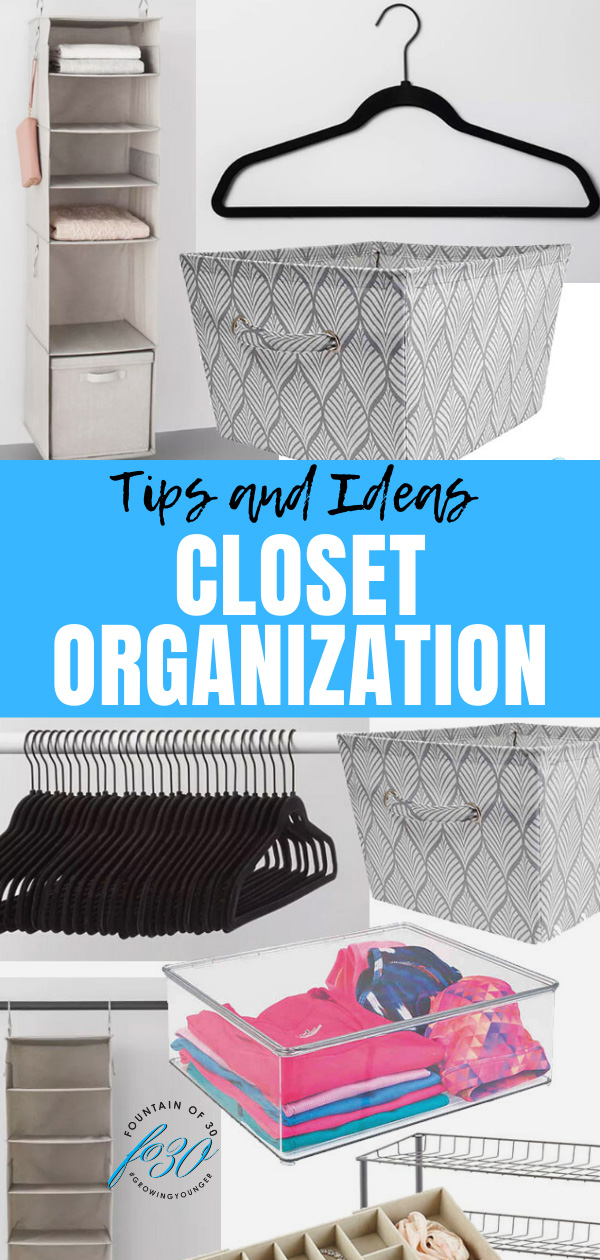 closet organization tips fountainof30