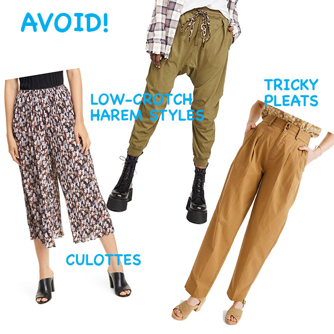 slouchy pants trend styles to avoid fountainof30