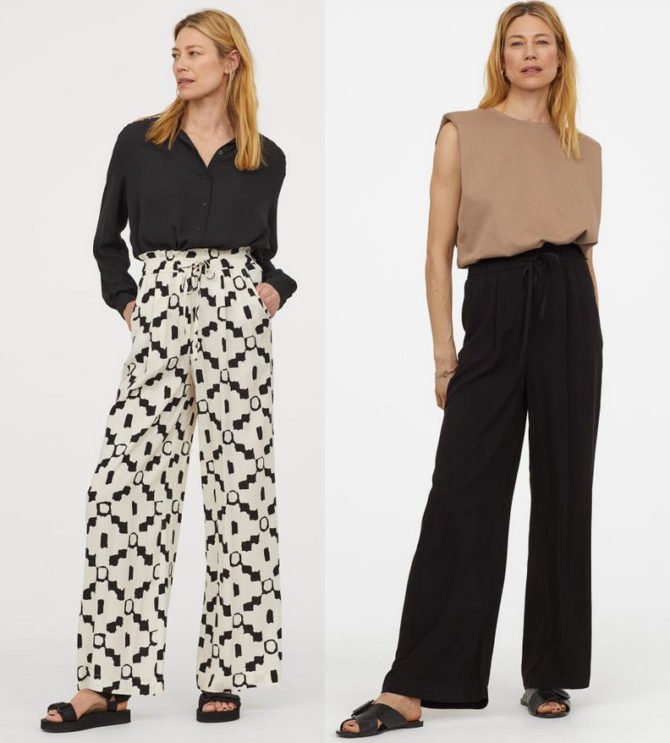 slouchy pants trend hM wide leg fountainof30
