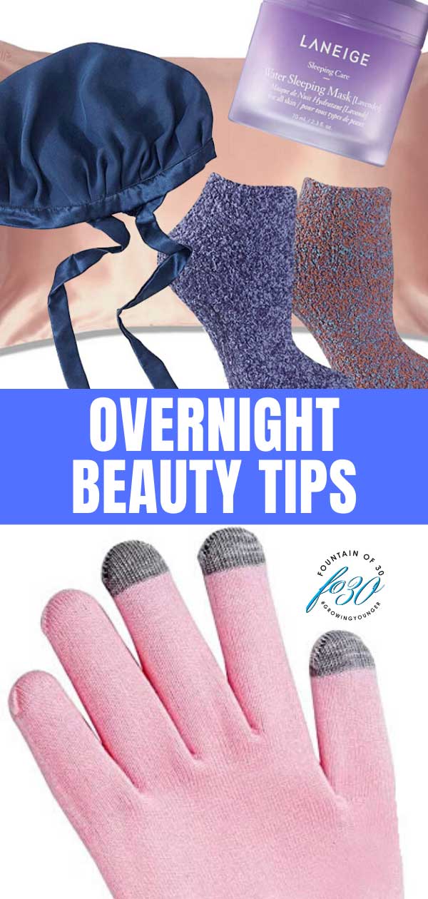 overnight beauty tips fountainof30