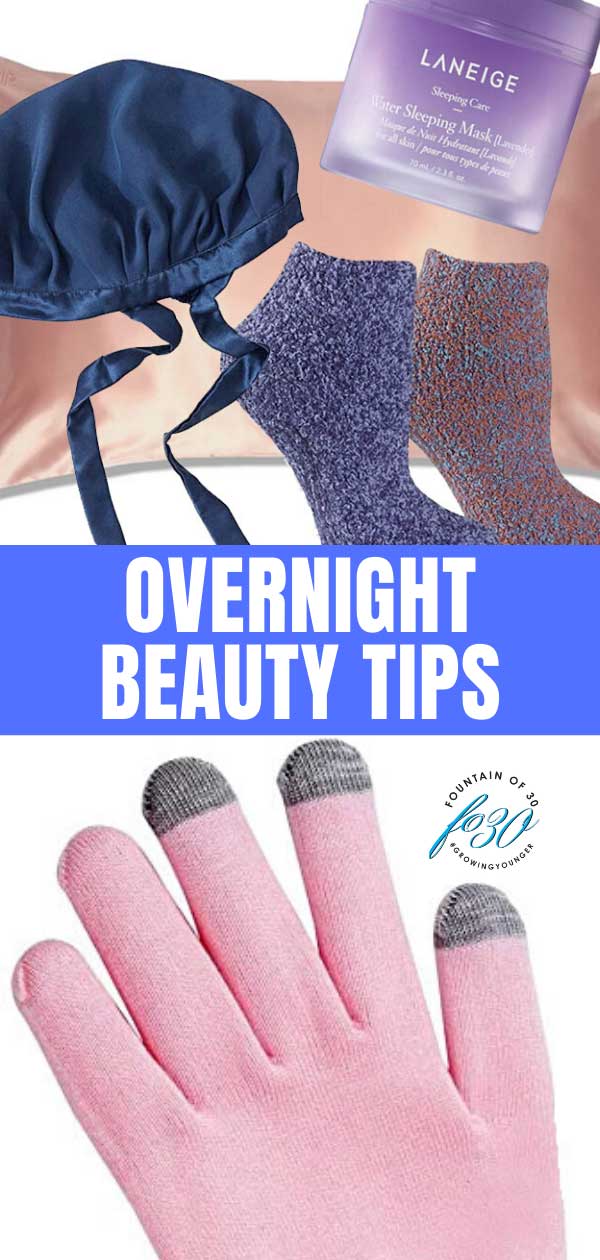 overnight beauty tips fountainof30