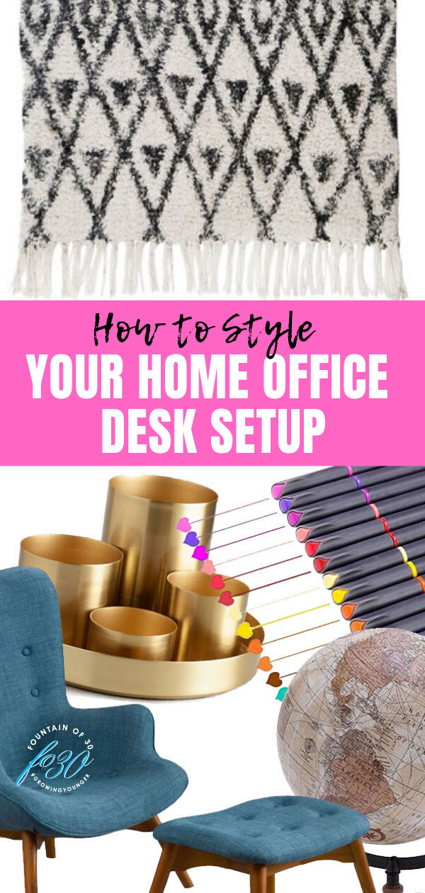 style your home office desk fountainof30