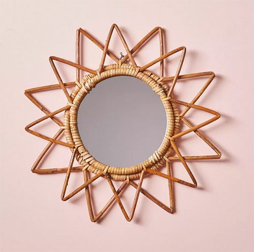 Woven Wall Mirror