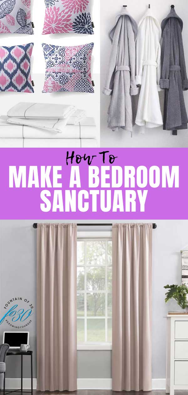 make your bedroom a sanctuary