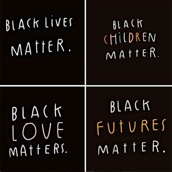 Billie Eilish black lives matter black children matter black love instagram message