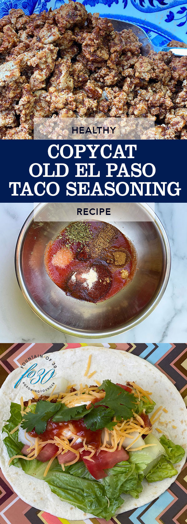 copycat taco seasoning recipe fountainof30