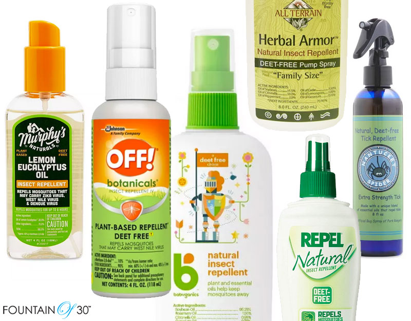 what is deet free bug repellent fountainof30