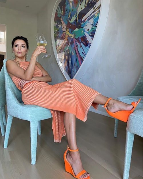 celebrity style at home eva longoria