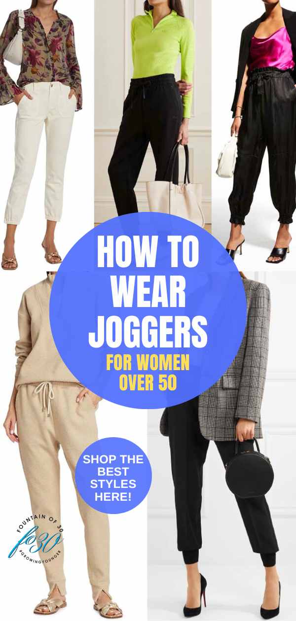 how to wear joggers over 50 fountainof30
