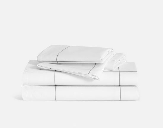 Brooklinen’s classic percale hotel-style sheets fountainof30