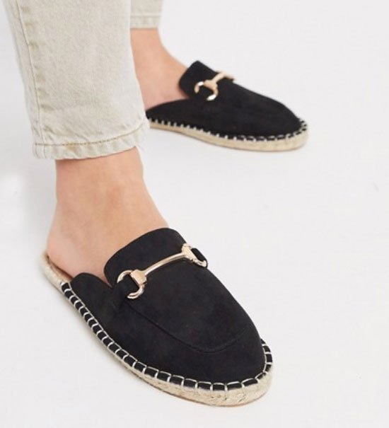 Summer 2020 Footwear Trends for less Espadrille Loafer Mules fountainof30