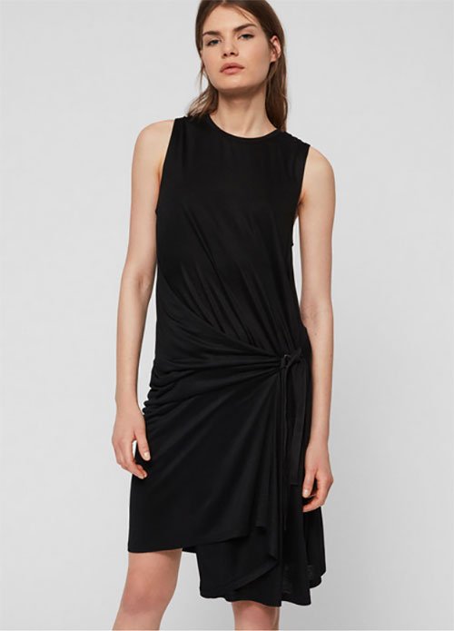 AllSaints Lisen Dress Architectural sundress