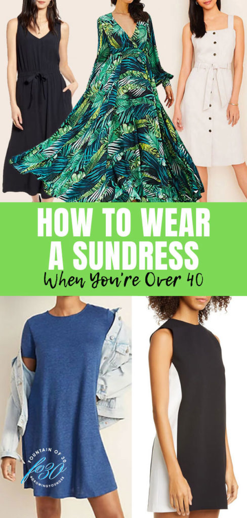 How To Wear A Sundress When You’re Over 40 - fountainof30.com