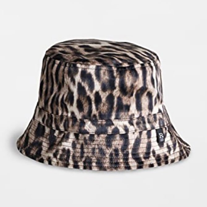 leopard bucket hat