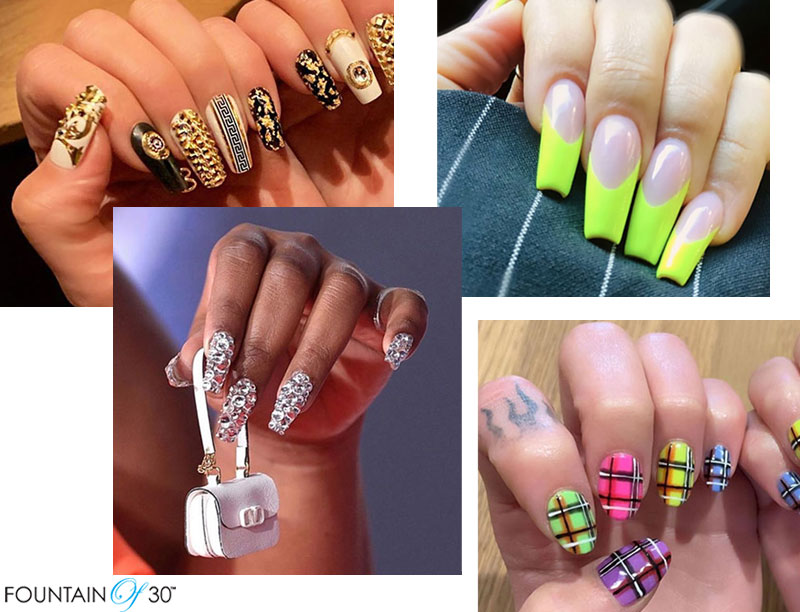 Spectacular Celebrity Nail Art Design You Can Do At Home