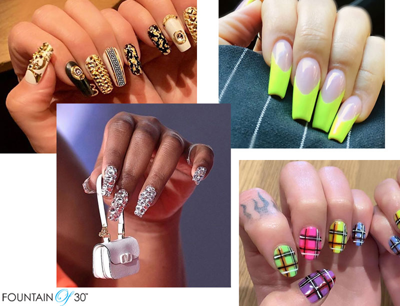 Celebrity Nail Art Design