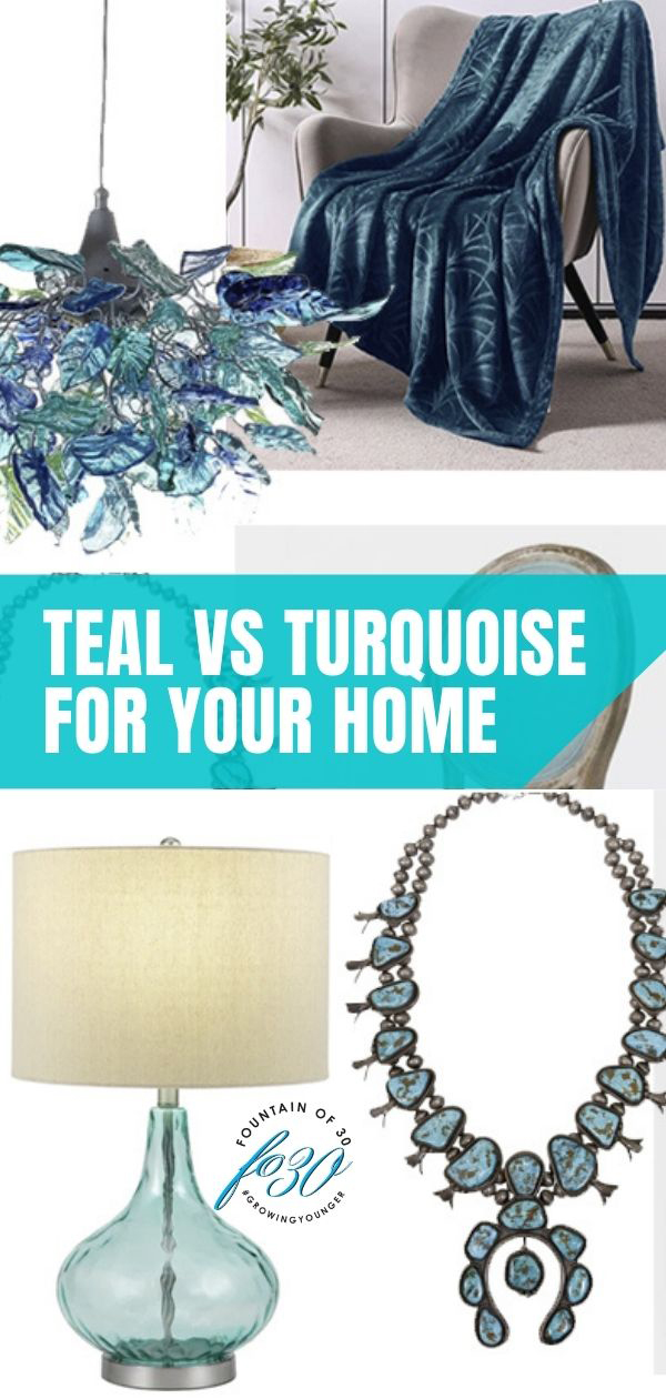 teal vs turquoise for your home fountainof30