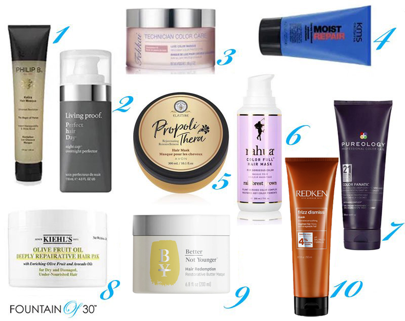 best hair masks fountainof30